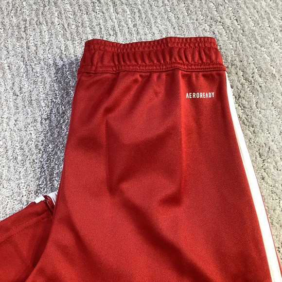 adidas Other - Adidas Tiro Essentials Youth Track Pants‎ Red White Size Medium 11-12Y NWT